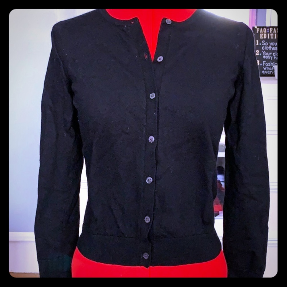 Black Cardigan